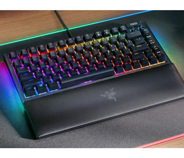Razer BlackWidow V4 75% - Intl. US Layout Hot Swap (Orange) - 1504874 - zdjęcie 8